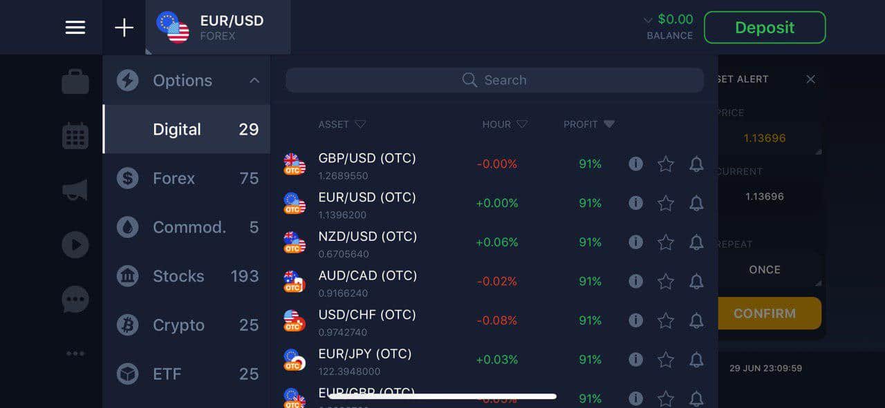 הורד את אפליקציית IQ Option ל-iOS: מדוע להשתמש בה וכיצד להתקין