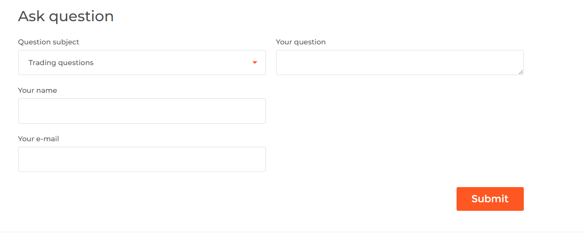 Sådan kontakter du IQ Option Support Sådan kontakter du IQ Option Support