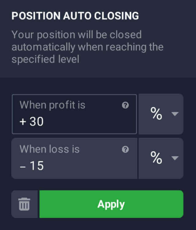 Kako koristiti naloge Stop Loss i Take Profit u IQ Option