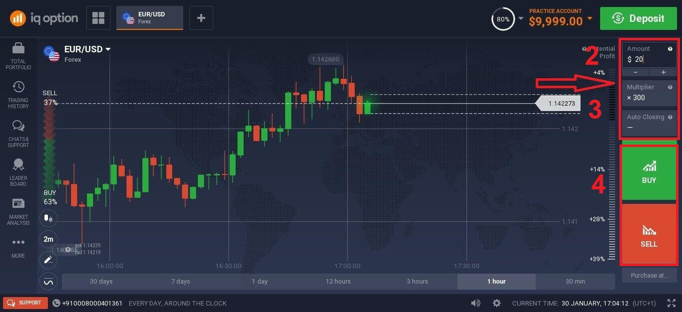 IQ Option: Deposite e negocie CFDs (Forex, Crypto, Ações) IQ Option: Deposite e negocie CFDs (Forex, Crypto, Ações)