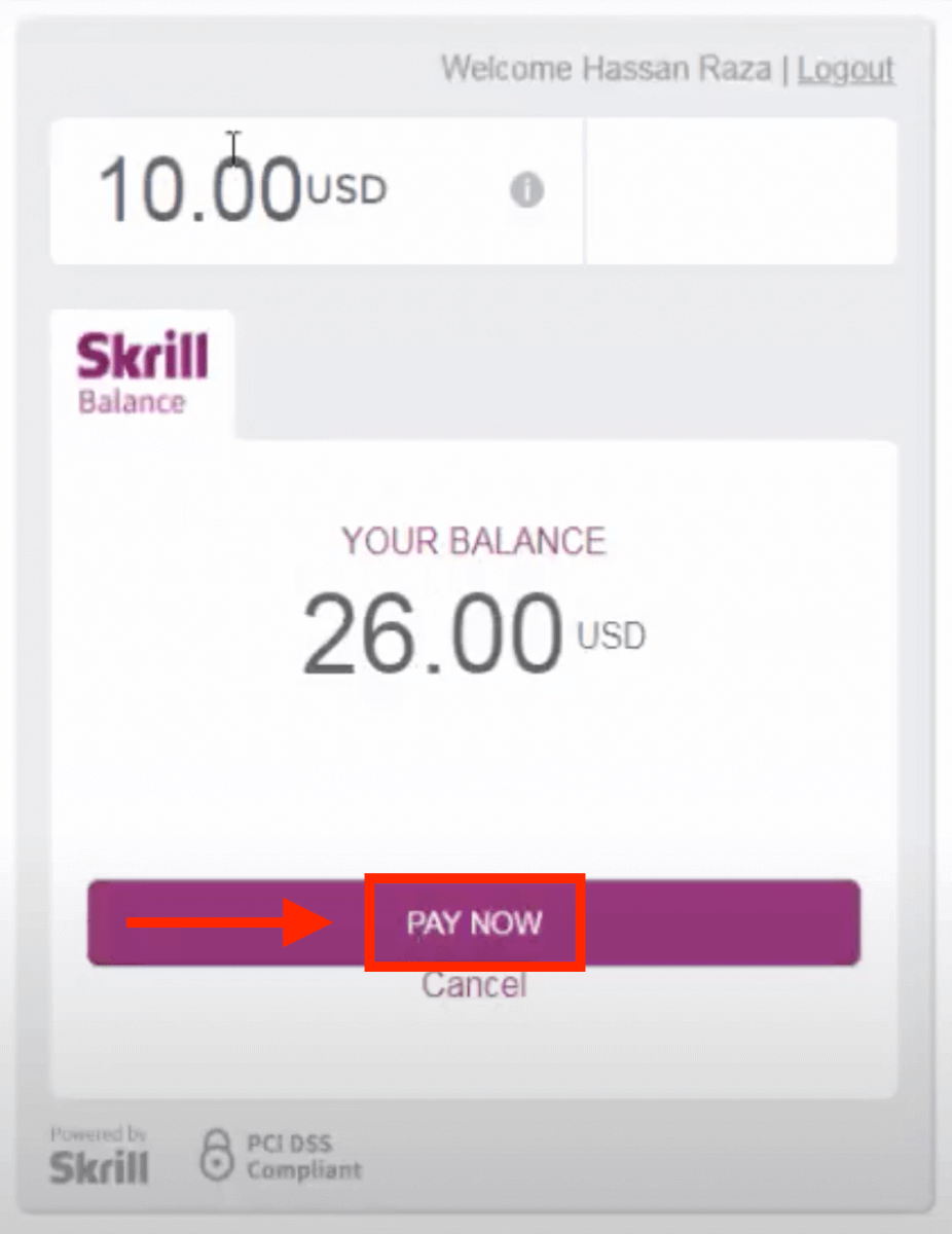 IQ Option-innskudd via Skrill: trinn, grenser og behandlingstider IQ Option-innskudd via Skrill: trinn, grenser og behandlingstider